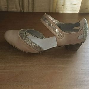 NEW Reiker Mary Jane Cloud / Beige Brown 40/8.5